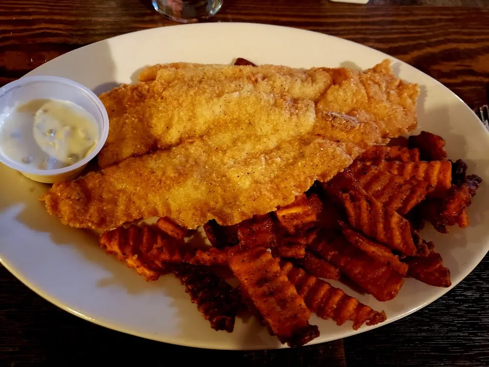 Catfish Fillet Sweet Potato Fries